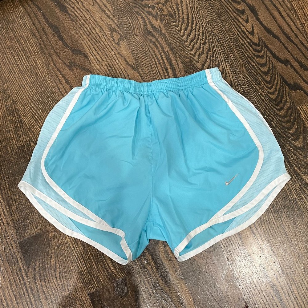 Nike Tempo Women's Running Shorts Light Blue/White